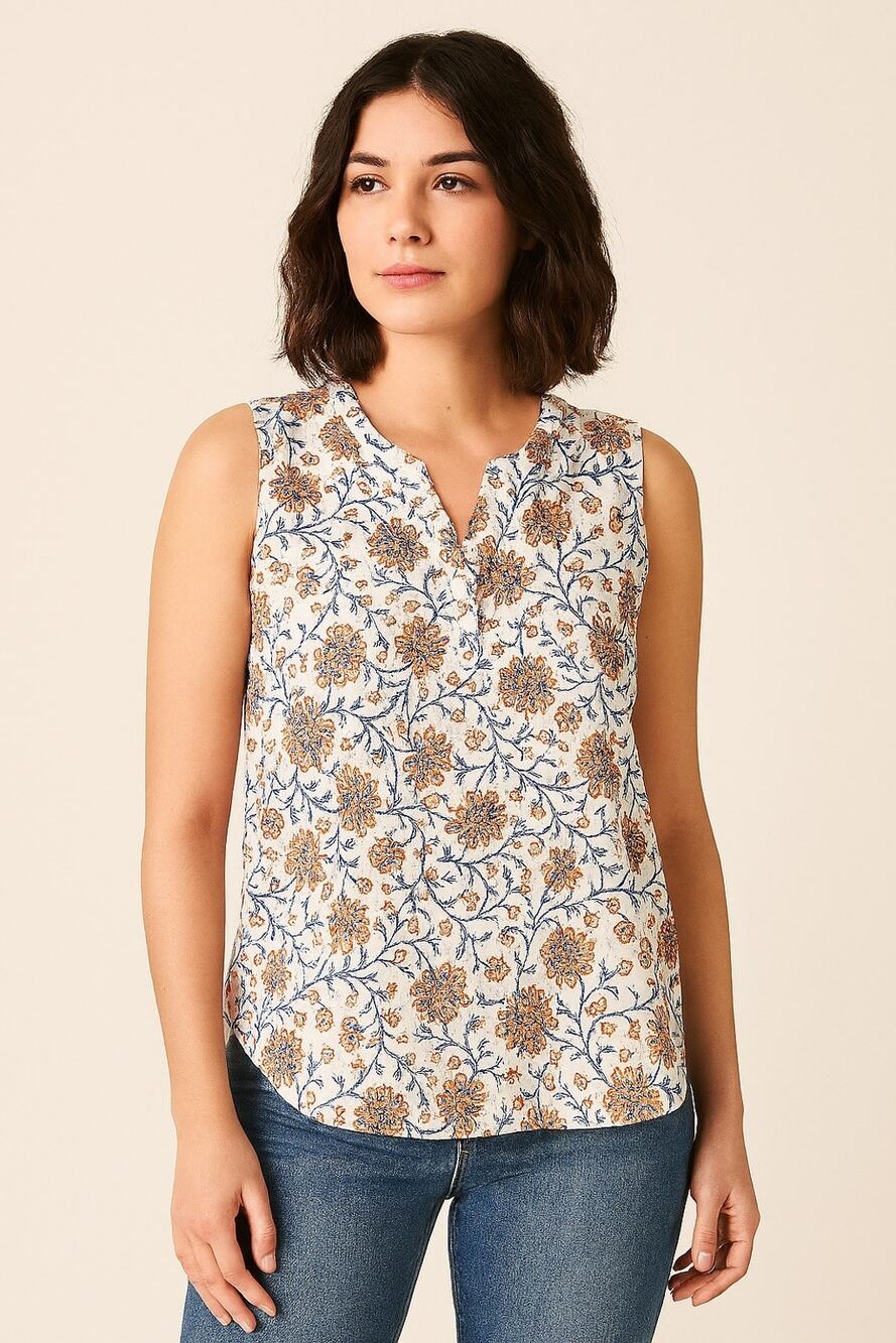 Eddie Bauer Gauzy Top - 100% Cotton